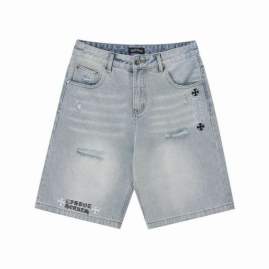 Picture of Chrome Hearts Jeans Short _SKUChromeHeartsM-2XLhgntx088797